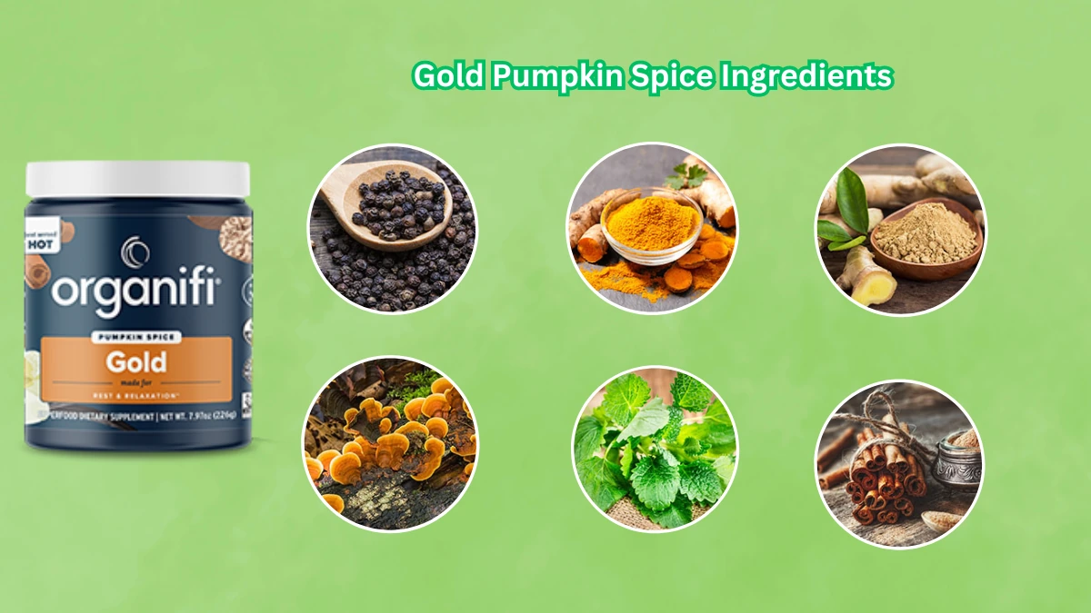 Gold Pumpkin Spice Ingredients
