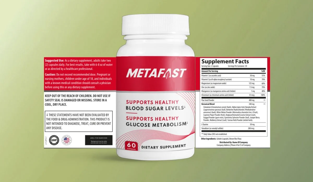 MetaFast Supplement Facts