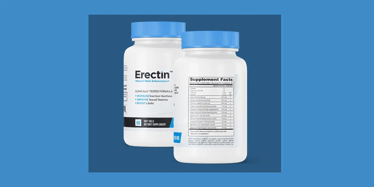 Erectin Supplement Facts

