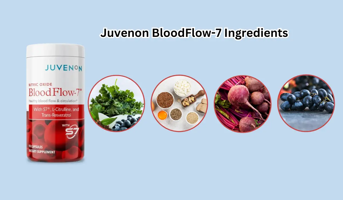 Juvenon BloodFlow-7 Ingredients