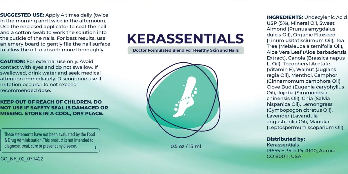 Kerassentials Supplement Facts