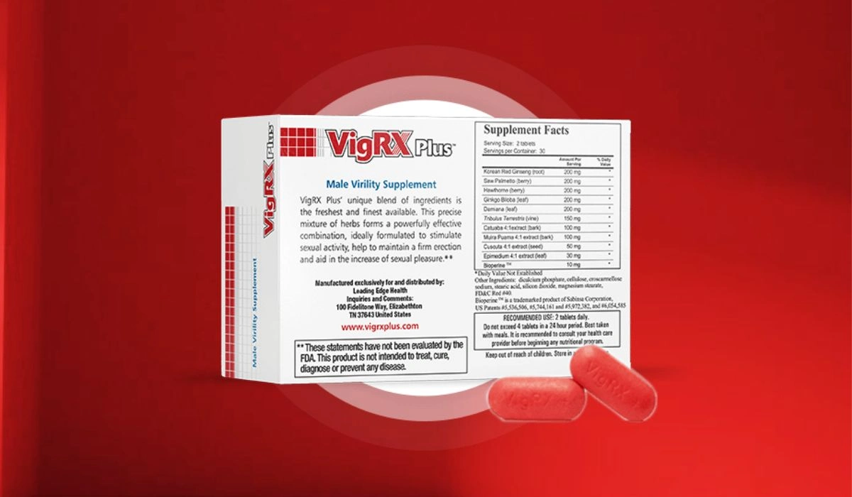 VigRX Plus Supplement Facts