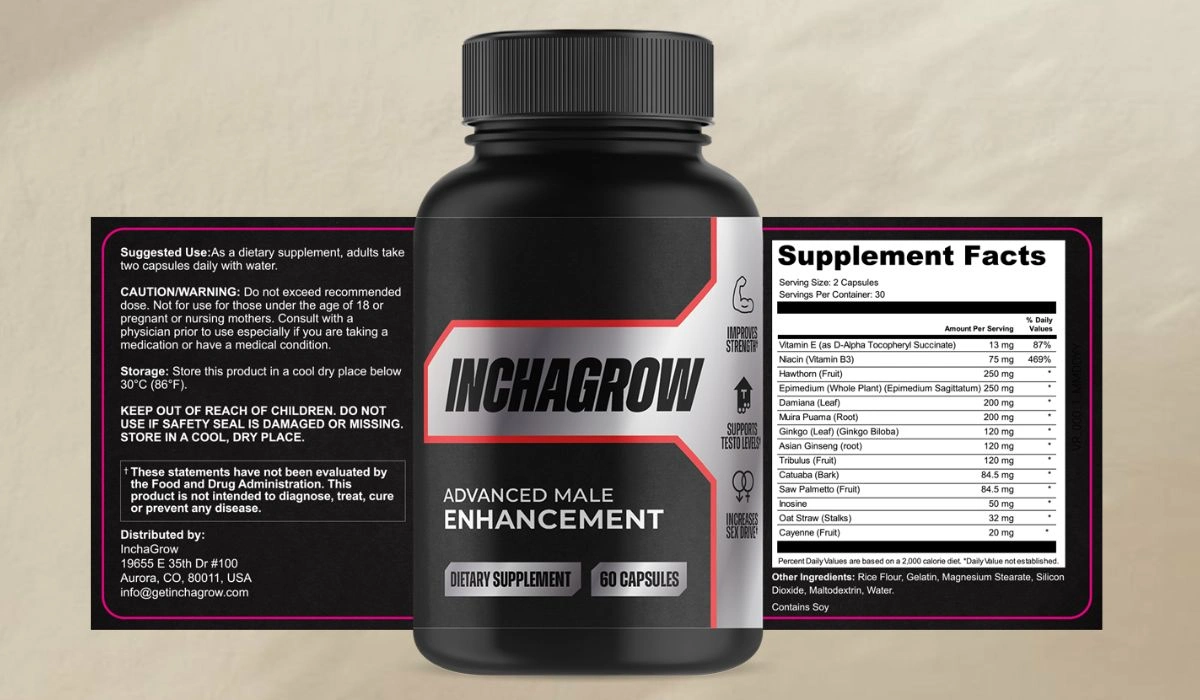 Inchagrow Supplement Facts