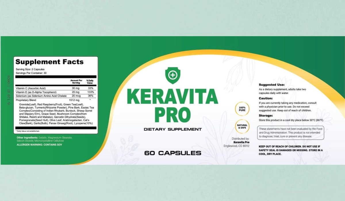 Keravita Pro Supplement Facts