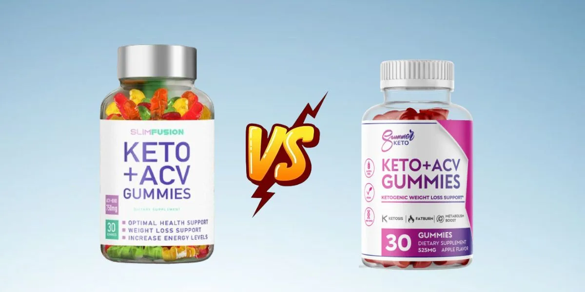  Summer Body Keto + ACV Gummies Comparison