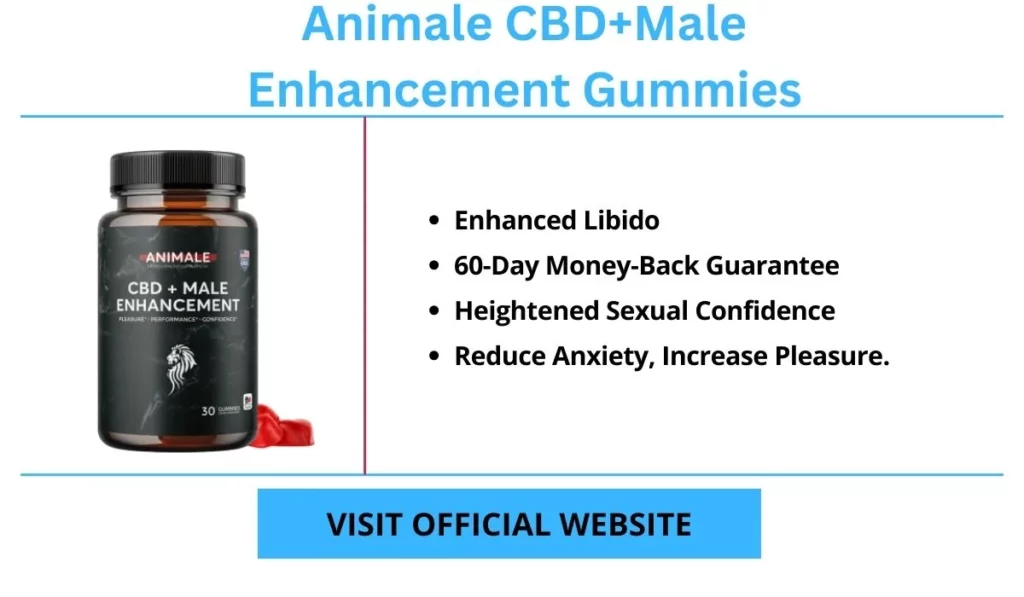 Animale CBD+Male Enhancement Gummies