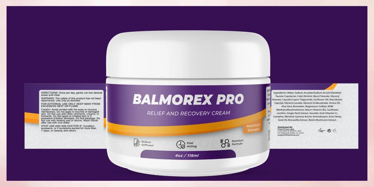 Balmorex Pro Supplement Facts